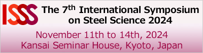 The 7th International Symposium on Steel Science 2024