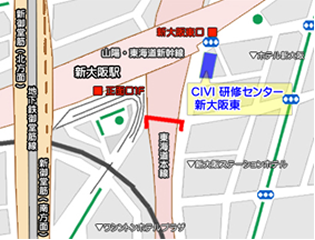 東京会場の地図